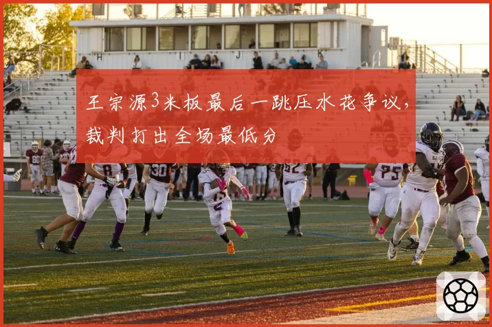 王宗源3米板最后一跳压水花争议,裁判打出全场最低分